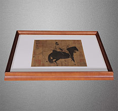 西乡书画装裱配框服务案例